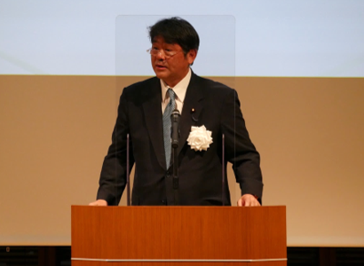 写真:藤丸副大臣による挨拶