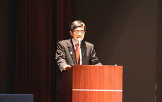 写真(開会挨拶 寺田内閣府副大臣兼復興副大臣)