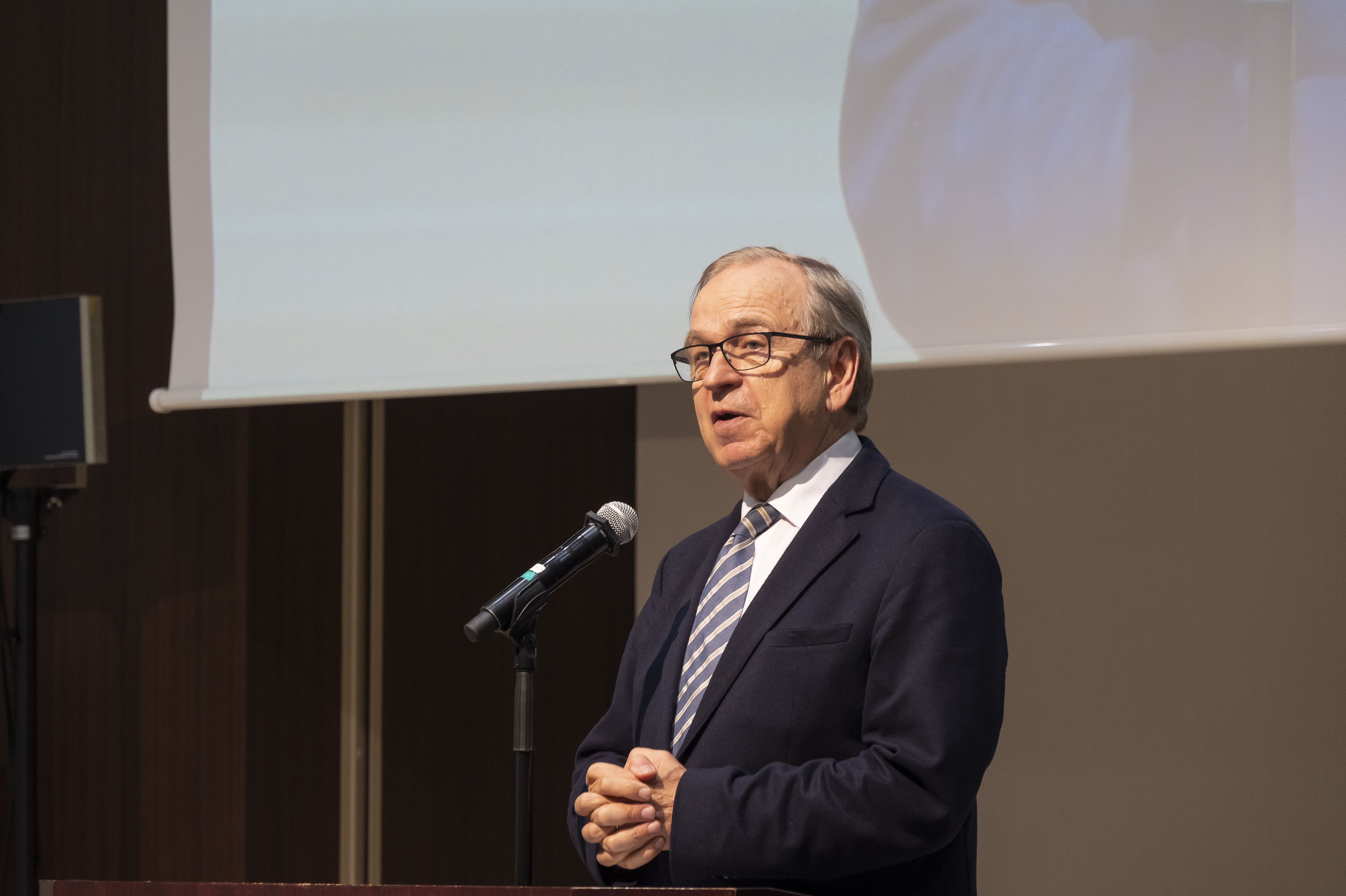 開会挨拶2 Erkki Liikanen氏 (IFRS財団 トラスティ議長)